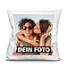 PhotoFancy® - Kissen mit Foto Bedrucken - Fotokissen selbst gestalten (Fotokissen 40 x 40 cm)
