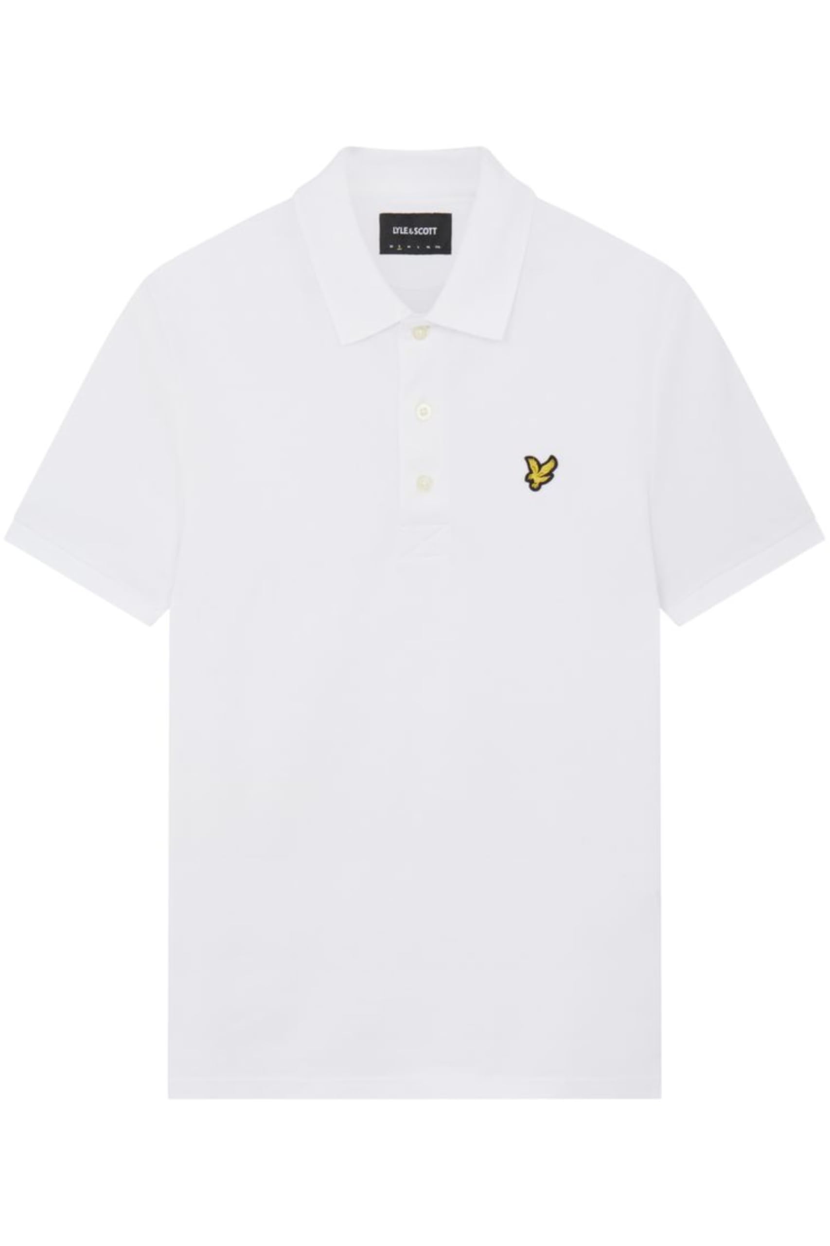 Lyle & Scott Hommes Polo Uni À Rappel