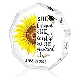 D4DREAM 2023 Graduation Gifts for Her Keepsake and Paperweight Congratulations Graduates Class of 20
