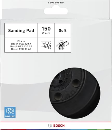 Bosch 2608601179 Plateau de ponçage pour ponceuses excentriques Bosch Ø 150 mm 1 pièce compatibilité c - vue 4