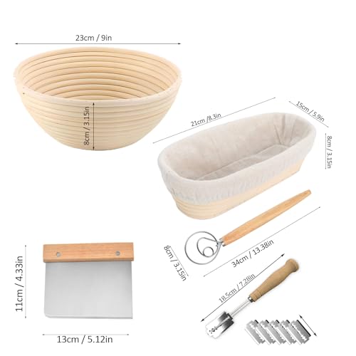 Boîte de rangement pain croustillant et crackers avec sac de lin - 3