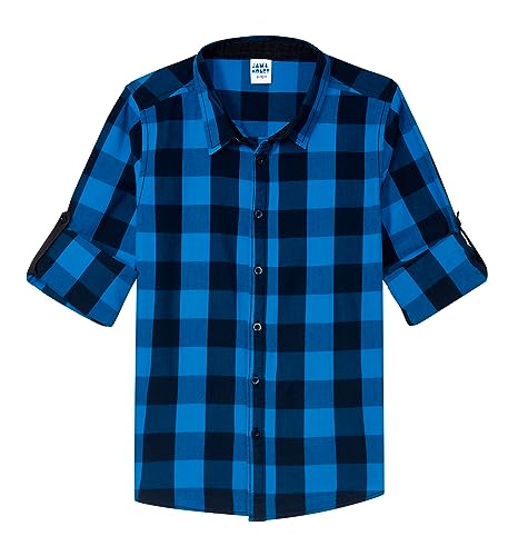 Image of Amazon Brand - Jam & Honey Boys Boys 100% Cotton Printed Half and Full Sleeves Shirt | Age 2-12 Years
