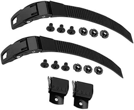 Inline Skate Strap Replacement,1Pair Inline Roller Skate Straps Replacement With Screws Nuts For Men Women Kids