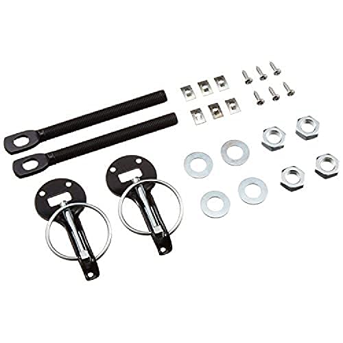 Cusco BODY PinS For HOOD ALUMinUM-Black Universal