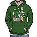 Cloud City 7 Voltron Lion Force Around The Christmas Tree Men's Hooded Sweatshirt