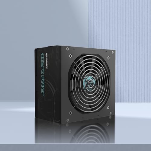 Image of RAIDMAX Cobra ATX 3.1 PCIe Gen 5 Ready Power Supply, 80+ Gold Certified Gaming PSU, High-Performance Power Supply for Gaming PCs, RoHS, Active PFC, Black Flat Cables (RX750AED)