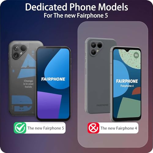 Foryo Tempered Glass Screen Protector for Fairphone 5, 9H Hardness, Anti-Scratch, Anti-Bubble - Image 3