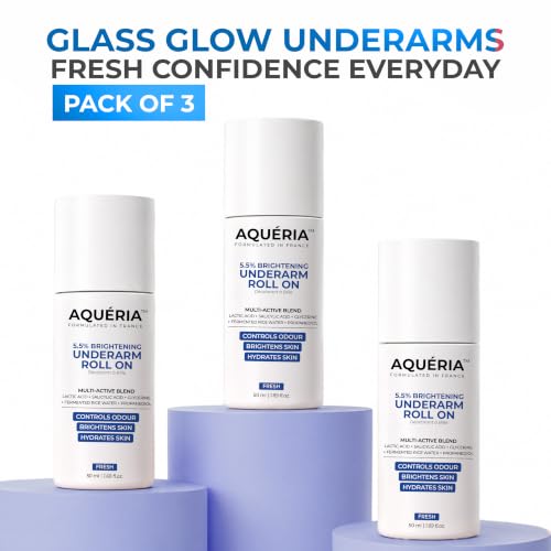 Aqueria 5.5% Brightening Roll-On 3 Pack 50ml - Image 4