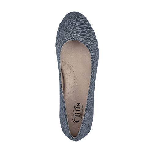 Image of Cliffs by White Mountain Women's Clara Cushioned Ballet Flat