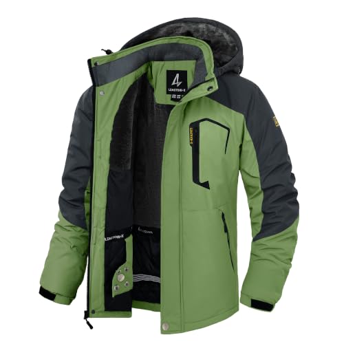 Image of Mens Winter Coats Puffer Waterproof Ski Insulated Jacket