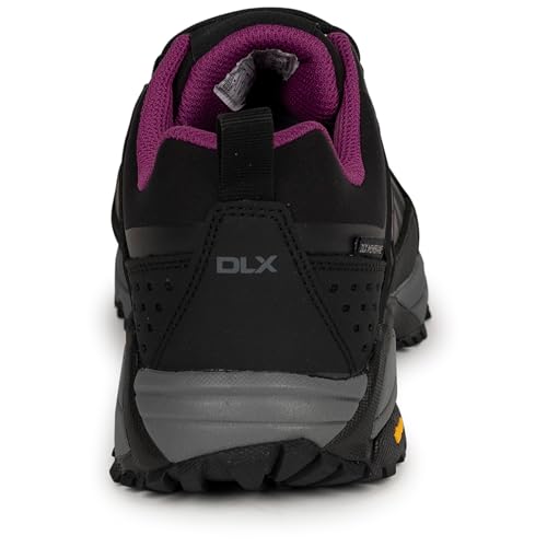 DLX Womens Walking Boots Lightweight Low Cut Waterproof Breathable Roisin Black - Image 5