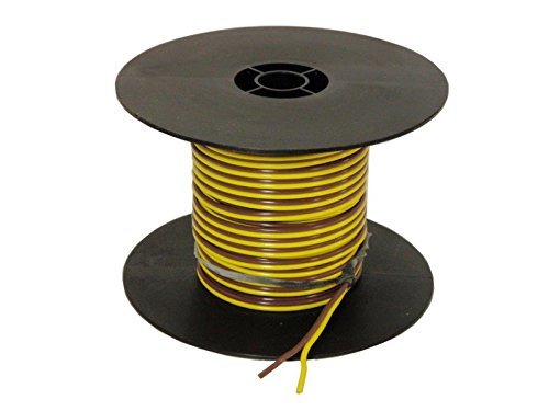Deka 2-Wire Bonded Parallel - Yellow/Brown - 100 Feet - 16 Gauge