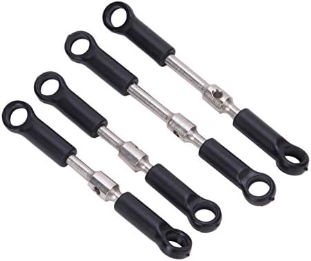 Tbest RC Pull Rod, RC Steering Metal Pull Rod 144001 1/14 Four-Wheel Drive RC Car Pull Rod Metal Upgrade Sets ((144001-1288)) Model Car Accessories Wl 144001 Parts