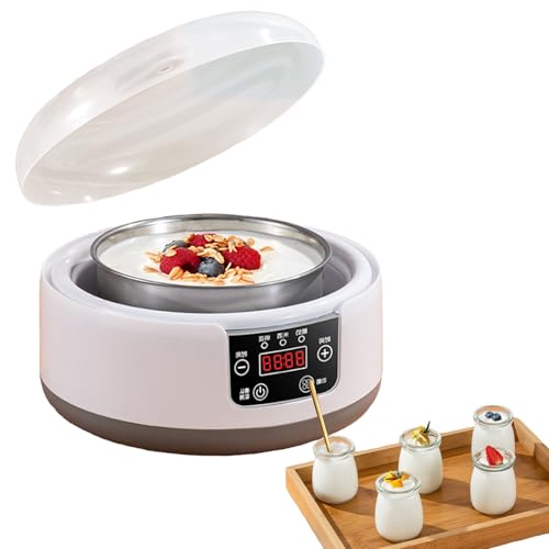 Yogurtera con control constante de temperatura y tiempo para uso doméstico y dormitorio