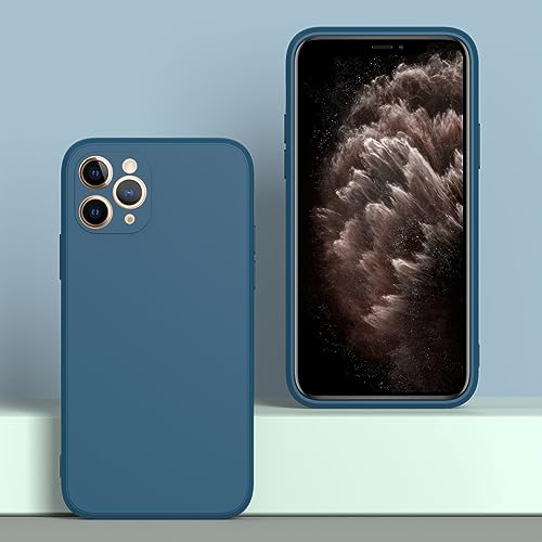Image of for iPhone 11 Pro Case Dark Blue, Scratch Resistant with Soft Touch, Slim Thin Phone Cover for iPhone 11 Pro 5.8 inch