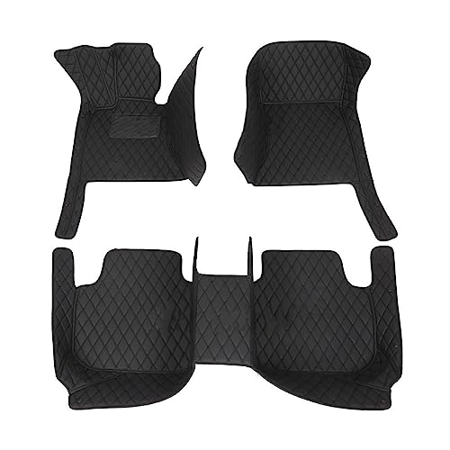 Tapis de sol voiture en cuir Kia Niro coussinets de pied sur mesure pour voyages en famille