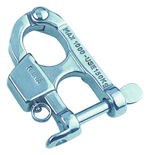Pauli Edelstahldesign AISI 316 Safety Snap Shackle for Waterskis Made of Stainless Steel A4
