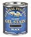 General Finishes Oil Base Gel Stain, 1 Quart, Black