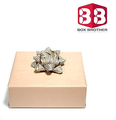 Image of Box Brother Brown Kraft Paper Roll For Packing ideal For Ecommerce Packaging Gift Wrapping With Craft Paper, Pack of 20 Inch X 15 Meter