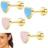 Design romantique et polyvalent pour toutes les occasions : ce lot de 4 boucles d’oreilles en forme de cœur comprend deux paires roses douces et deux paires bleu ciel rafraîchissantes, idéales pour sublimer une tenue quotidienne ou une tenue de soirée. Grâce à leur design épuré et féminin, ces boucles se marient parfaitement avec une robe, une chemise ou un look décontracté, ajoutant une touche chic et tendre à votre style, un rendez-vous galant ou une journée à l’école ou au bureau.