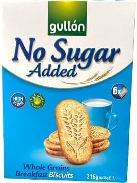 Gullon - Gran selección de 13 galletas saludables sin azúcar y sin azúcar añadida, 3,2 kg, aptas para diabéticos, selección mixta de galletas surtidas | Cesta de galletas de lujo y deliciosas