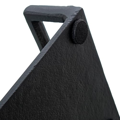 Plateau rectangulaire c/asas aluminio negro vide-poche table 61cm - 6