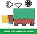 Mattel Minecraft Sniffer Action Figure with Game-Accurate Sounds, 3.25-inch Scale Collectible Toy, Pixelated Design
