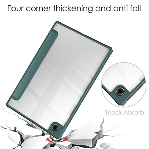 Housse tablette transparente vert foncé anti-rayures et légère - 6