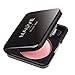 Maúve Professional makeup kits for women- Eyeshadow,Pedicure,manicure With Black Trim Clear Case MU10
