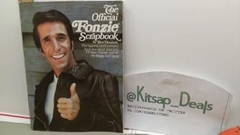 Paperback The official Fonzie scrapbook Book