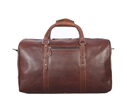 Leather Duffel Bag for Men & Women Travel, Weekend, Overnight, Gym Bag2