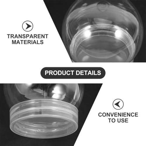 botes de plastico transparente ultrarresistentes con tapa de rosca 8