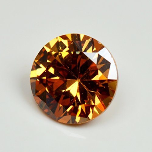 Oxyde de zirconium rond 4 carats de qualité AAA pour création de bijoux - 3