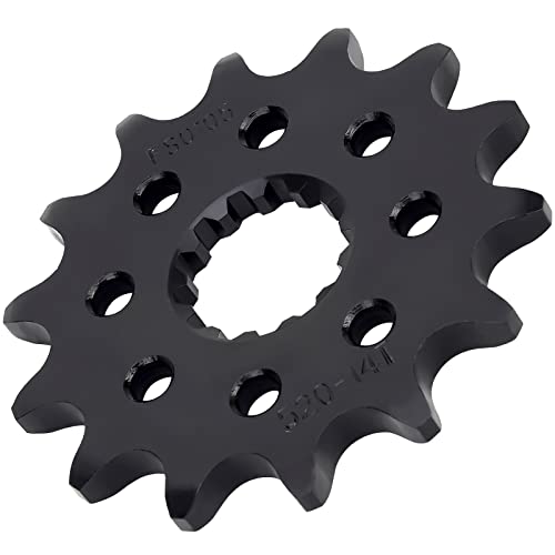 Road Passion Front Sprocket 1WD-E7460-00-00 Replacement for Yamaha YZ426 F-M,N,P 2000-2002/ WR426 F-N,P 2001-2002/ WR450 F-R,S,T,V5TJ6 2003-2006(14 Tooth）