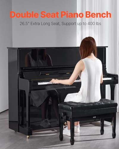 image for VEVOR Piano Bench, 29.5