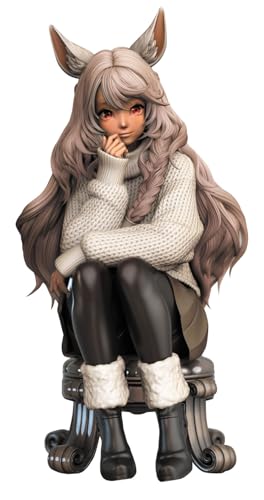 ハセガワ 1/12 ケモミミギャルシリーズ 「miya」 未塗装レジンキット SP701
