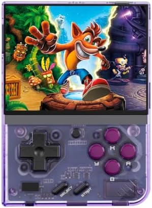 Miyoo Mini Plus,Retro Handheld Game Console with 64G TF Card,Support 10000+Games,3.5-inch Portable Rechargeable Open Source Game Console