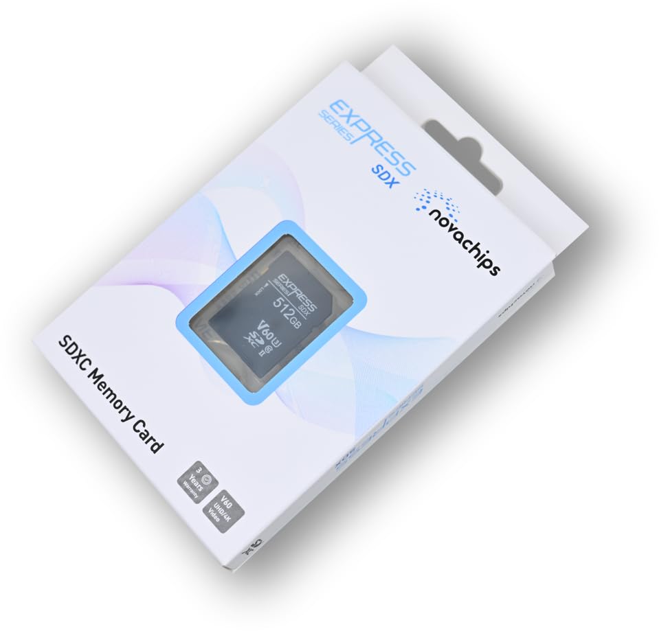 Amazon.com: Novachips 512GB Express SDXC V60 UHS-II Memory Card