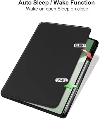 360 Rotation Tablet Cover Case Suitable for Huawei Honor MagicPad 2 12.3 Inch 2024 ROD2-W09 with Pencil Holder