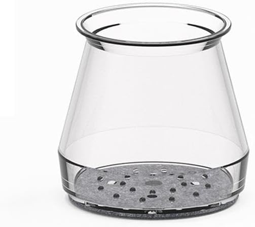 24-Pack Chair Leg Floor Protectors, Silicone Chair Leg Caps with Felt Pads, Fits Round Legs 0.9" to 1.3", Gray