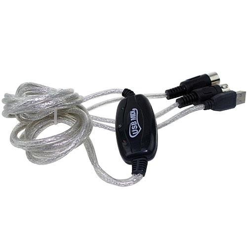 Sanoxy Usb To Midi Keyboard Interface Converter Cable Adapter 2M #TOP4