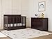 Graco Hadley 5-in-1 Convertible Crib with Drawer (Espresso) – GREENGUARD Gold Certified, Fits Standard Crib Mattress, Converts to Toddler Bed, Daybed and Full Bed, 4 Adjustable Mattress Heights