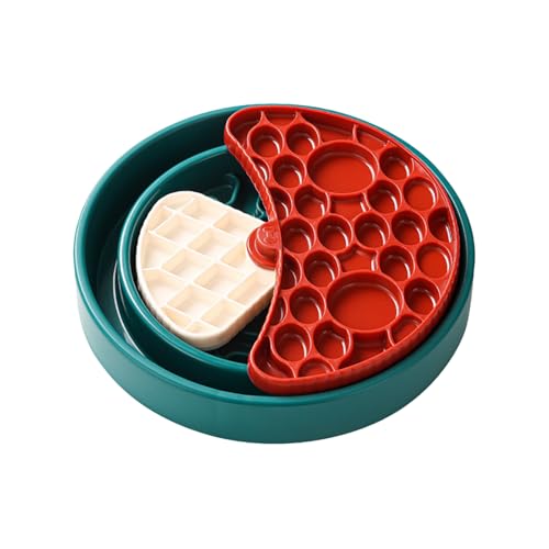 Gamelle pour chien interactive et distributeur rotatif à 360° pour alimentation saine