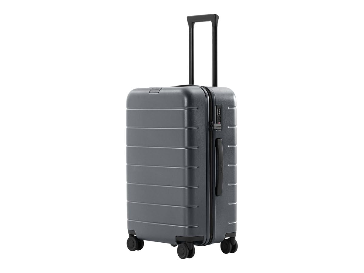 XIAOMI Luggage Classic Pro 28" Grey - Heavy Duty Zippers, TSA Locks, 4:6 Opening Ratio, Corner Protection, Smooth Rolling Wheels, Wet/Dry Separation for Stress-Free Travel