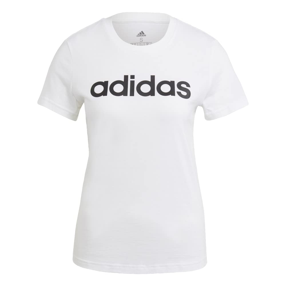 adidasWomen's Loungewear Essentials Slim Logo Tee