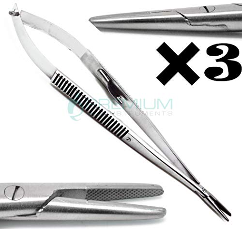 3× T/C Castroviejo Needle Holder 7