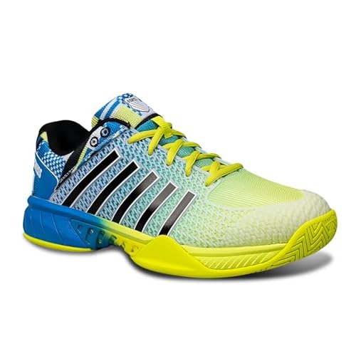K-Swiss Men's Express Light Pickleball Shoe 7 Brilliant Blue/Optic Yellow