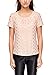 Produktbild s.Oliver BLACK LABEL Damen Crêpe-Bluse mit Metallic-Print Powder Peach AOP dots 36