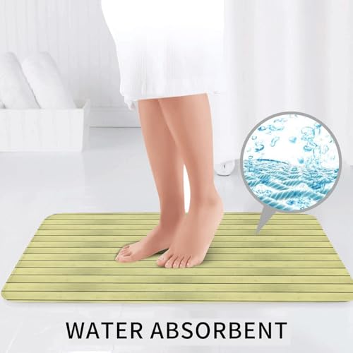 Tapis de salle de bain en forme de U antidérapant et doux