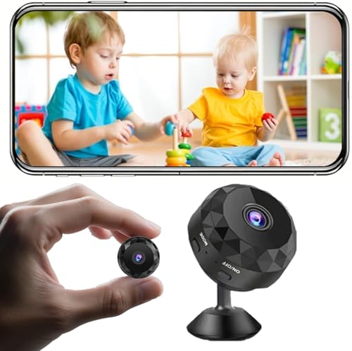 beseloa Hidden Camera - WiFi Mini Wireless Security Camera, Perfect for Indoor and Outdoor Security and Pet/Baby Monitoring​